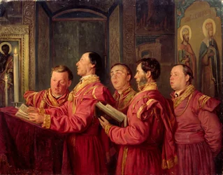 Choristes dans l